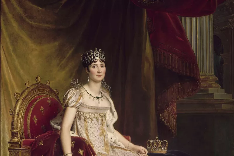 Baron François Gérard - Joséphine in coronation costume - Google Art Project