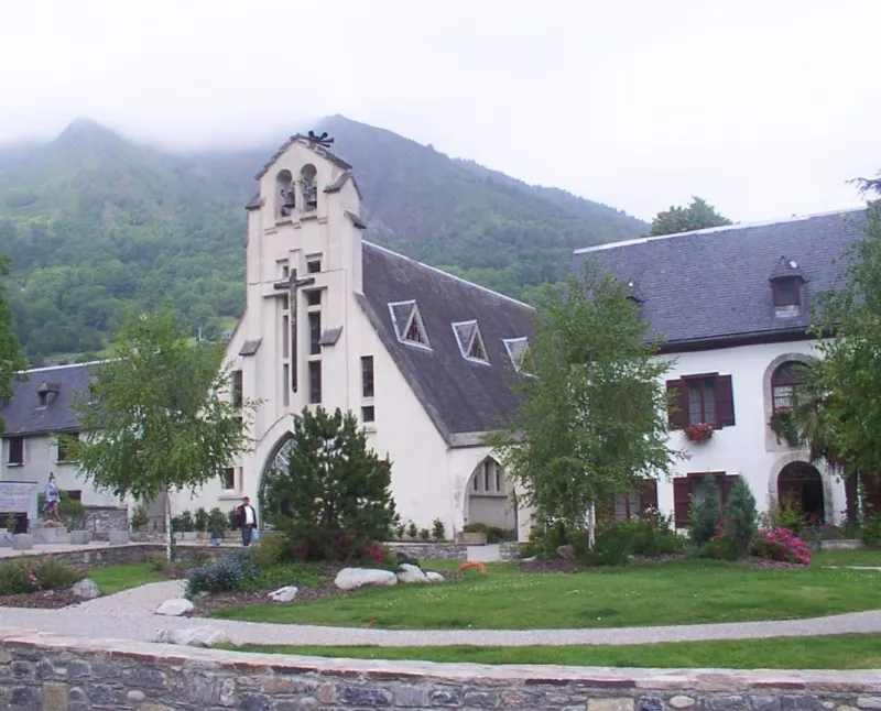 Saint-Lary-Soulan l' église Saint Bertrand