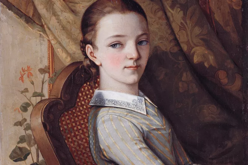 Gustave Courbet - Portrait of Juliette Courbet - WGA05481