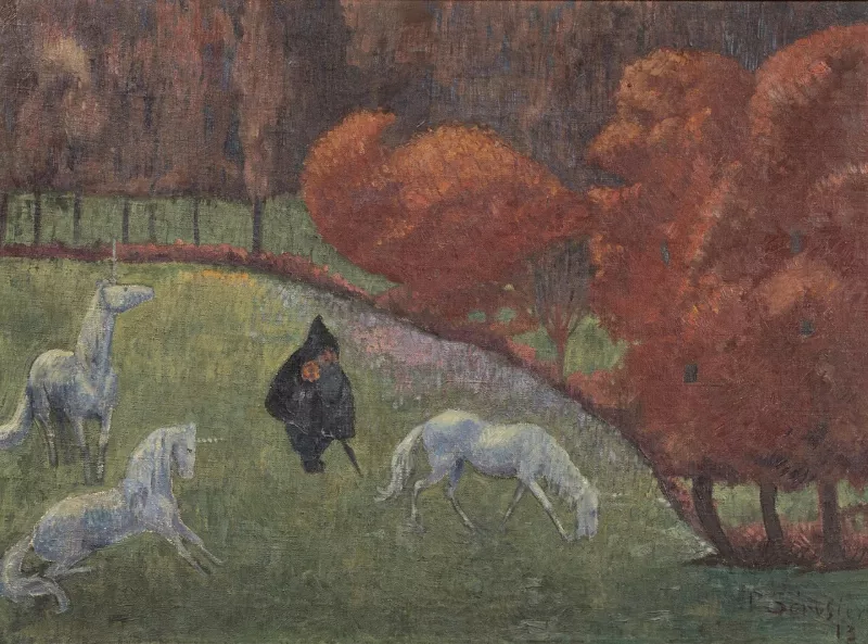 Les Licornes, par Paul Sérusier, 1913