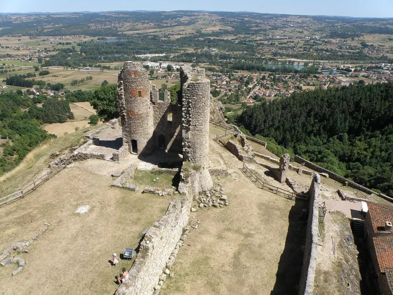 Rochebaron depuis Tour ronde