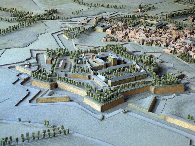 Casa de Bernat Xanxo, maqueta de Perpinyà (I)