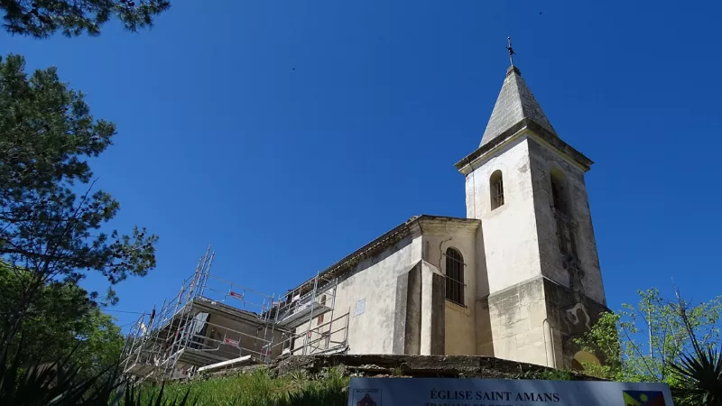 34065 - Cazedarnes - Eglise Saint-Amans 04