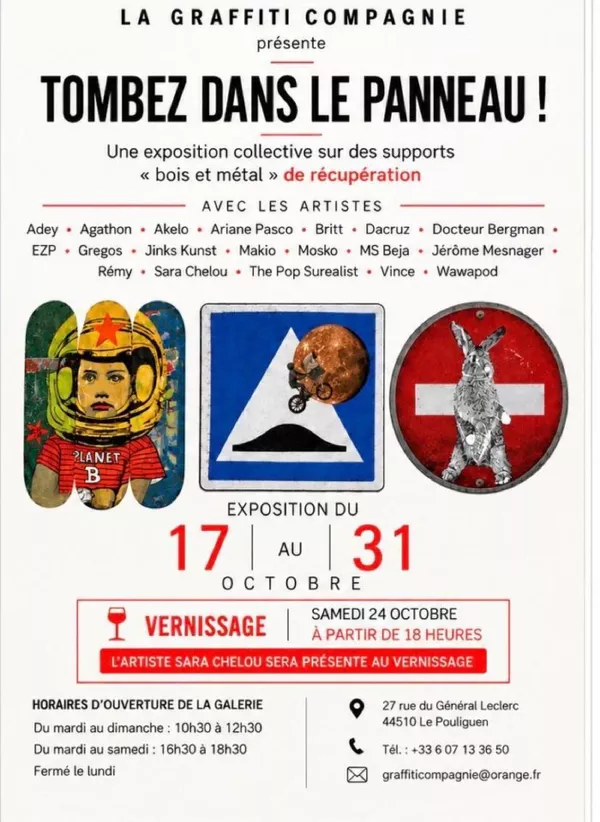 La Graffiti Compagnie présente : Tombez dans le panneau !
