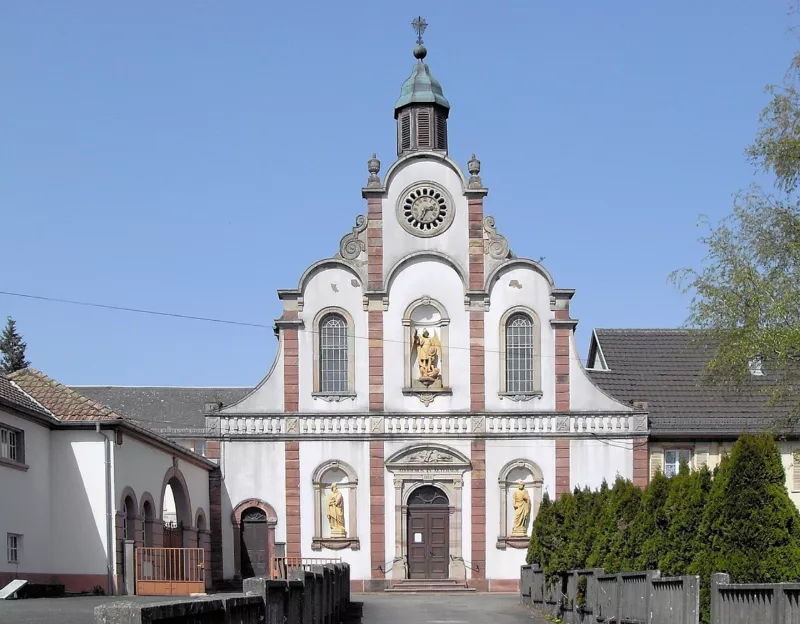 Bellemagny, Chapelle du couvent des Bénédictines-adoratrices