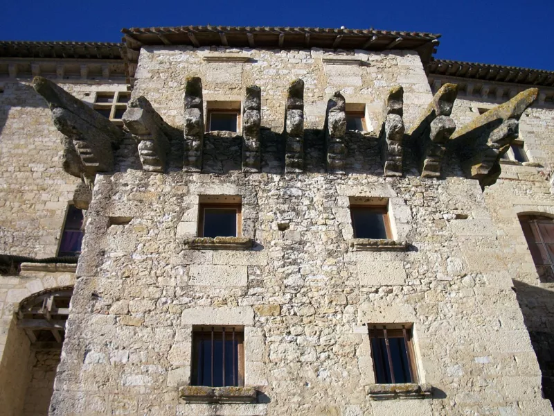 Architectural element of Château de Lavardens, Gers, France