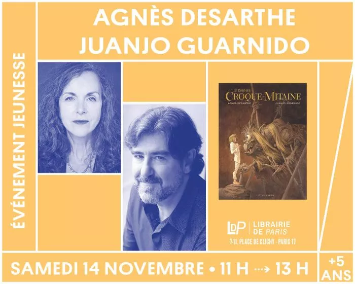 Jeunesse : Agnès Desarthe et Juanjo Guarnido
