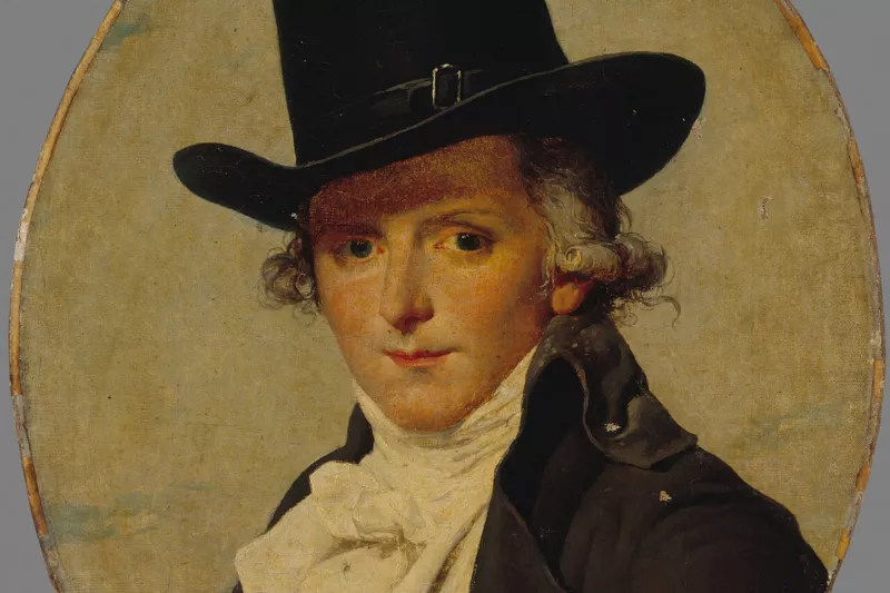 Jacques-Louis David - Portrait de Pierre Sériziat (1757-1847), beau-frère de David - P733 - Musée Carnavalet