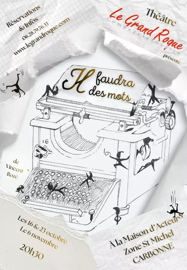 Affiche : IL FAUDRA DES MOTS