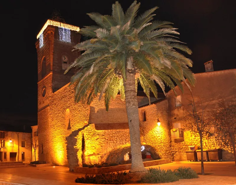 Eglise de palau a noel