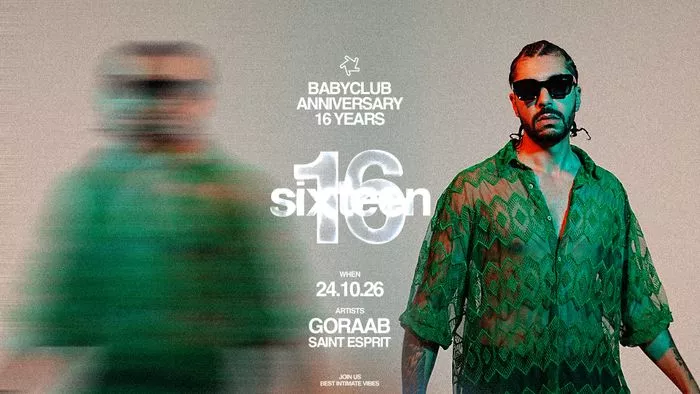 BABY ANNIVERSARY 16 YEARS : GORAAB + SAINT ESPRIT